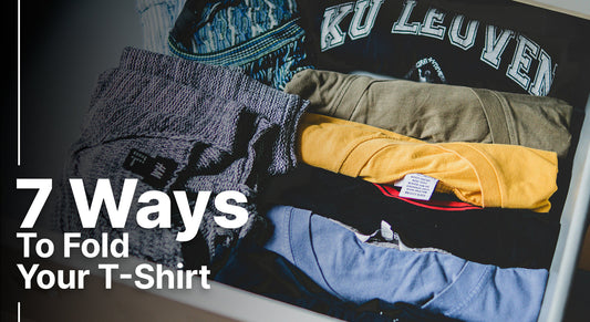 7 Ways To Fold Your T-Shirt - No. 6 Is Very Interesting