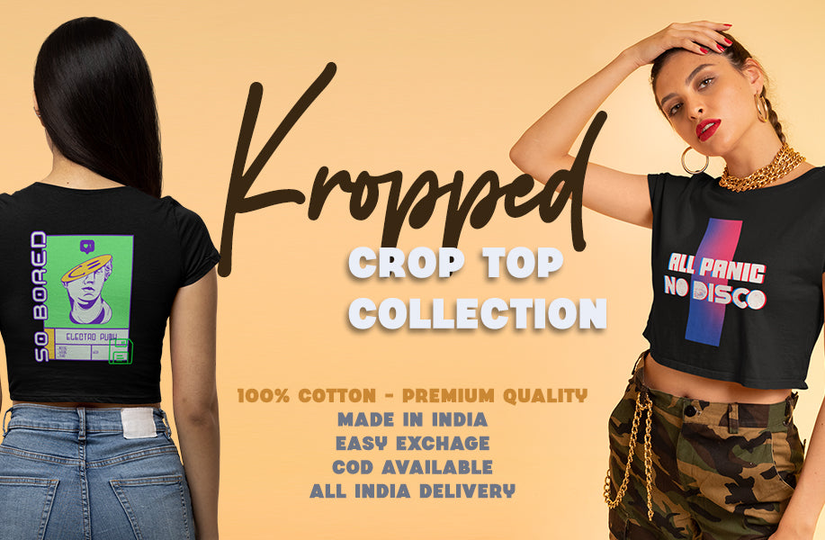 panic at the disco crop top