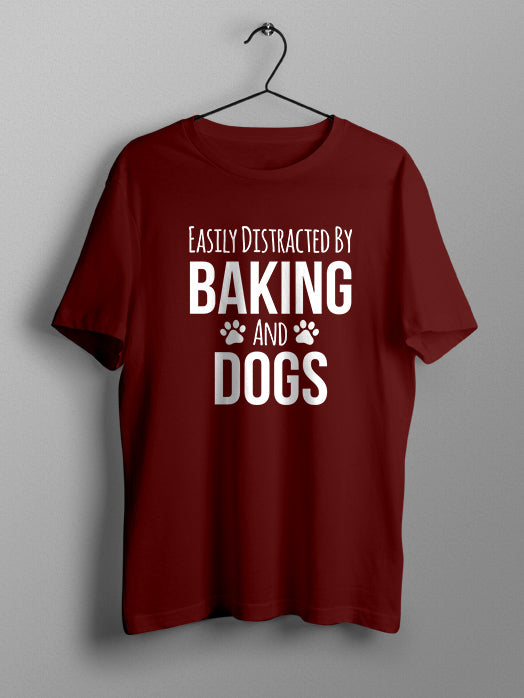 Baking and Dogs - Baking Tshirt