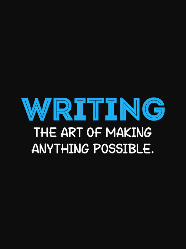 Anything Possible- Black Writer Hoodie