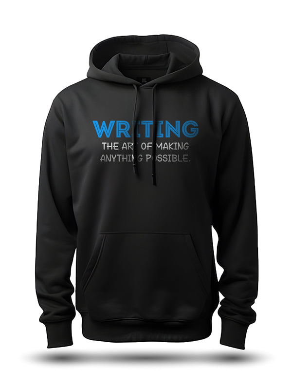 Anything Possible- Black Writer Hoodie