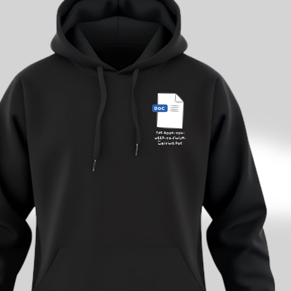 Finish Writing - Black Author Hoodie