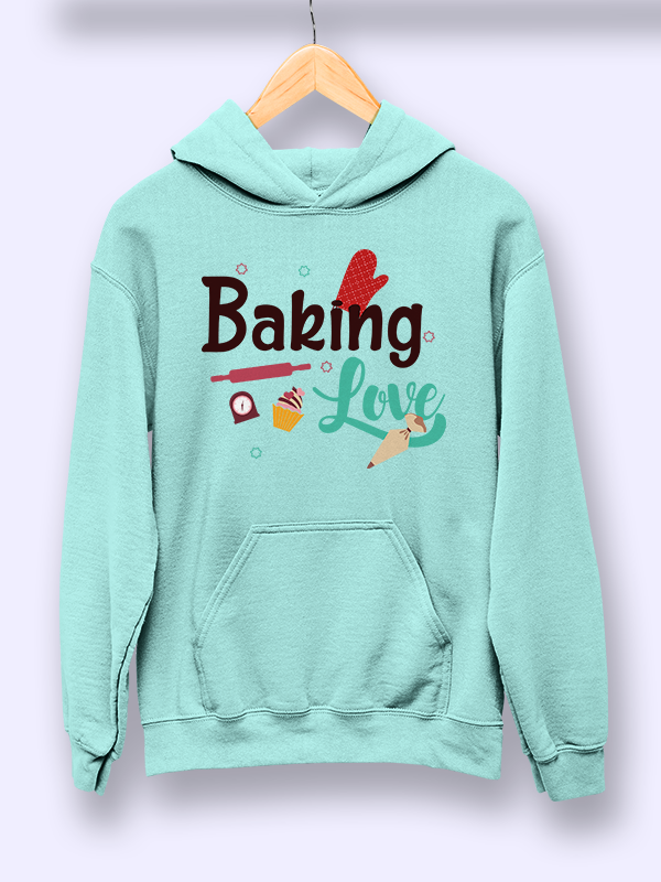 Baking Love- Fresh Mint Baking Hoodie