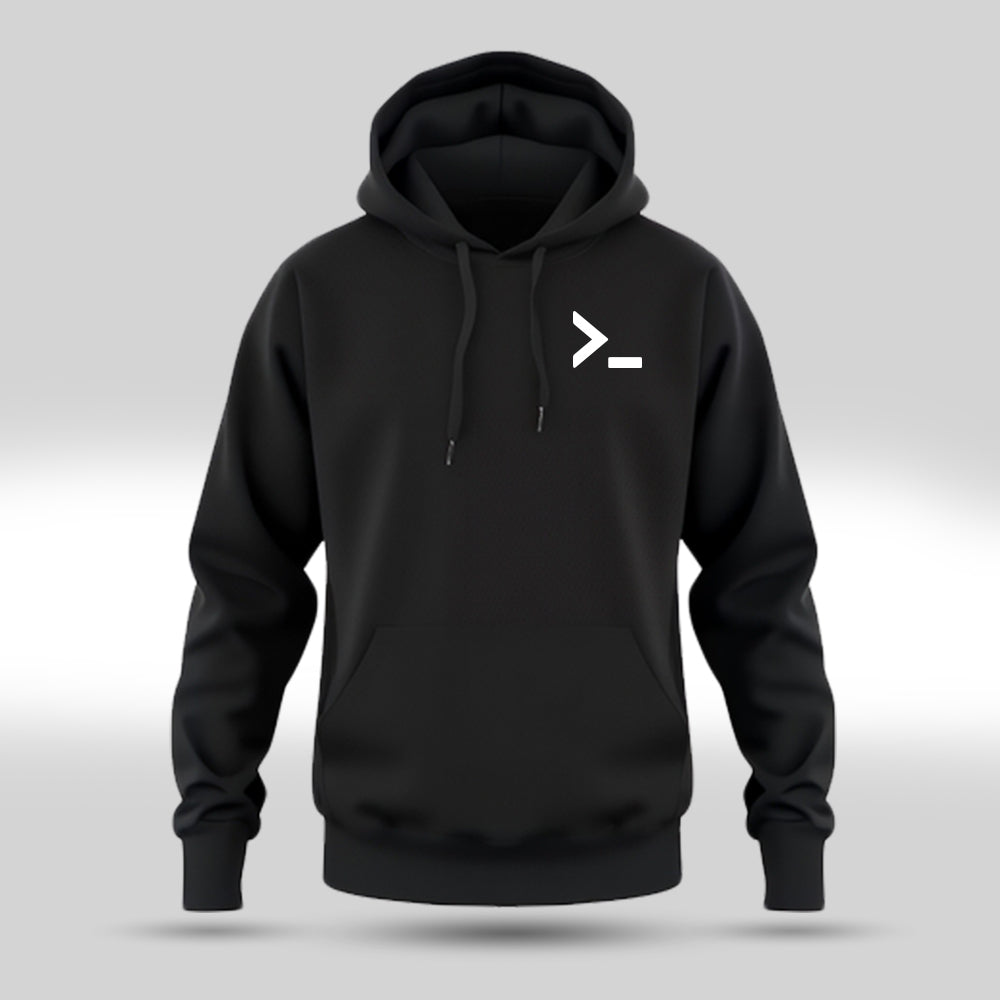 Terminal - Black Coding Hoodie