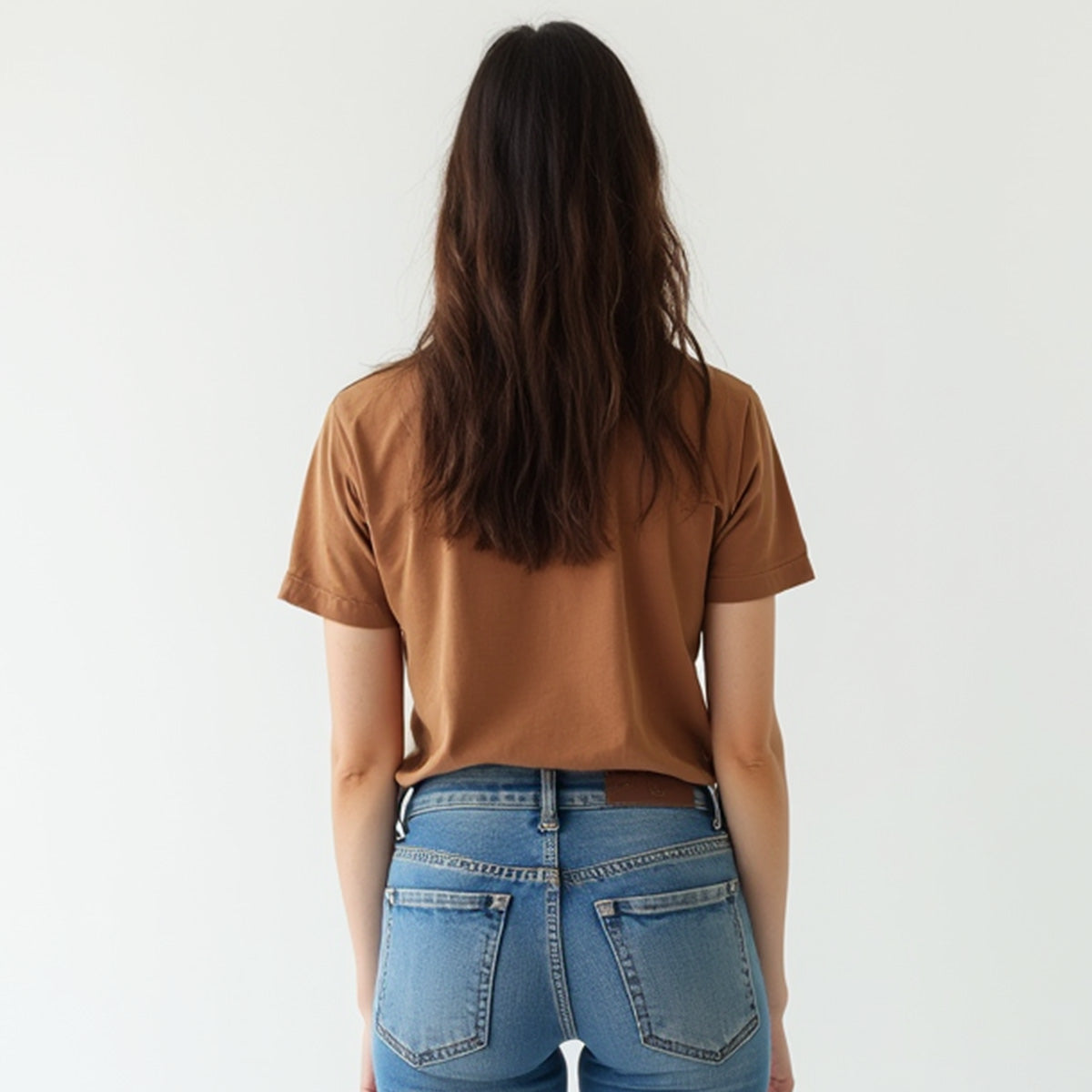 Coffee Brown- Regular Fit Solid Unisex Polo Tshirt