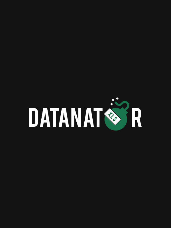 Datanator- Black Round Neck Corporate T-shirt