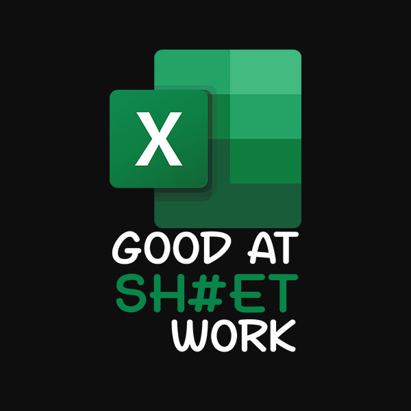 Sheet Work - Black Corporate Hoodie