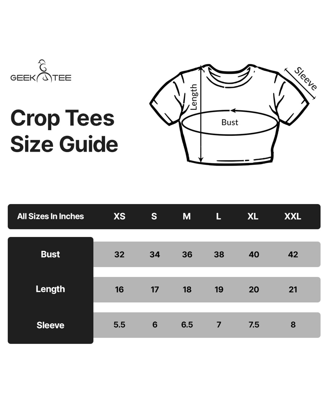 Bake Some Cake- Black Baking Crop Top