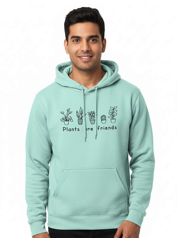 Plants are Friends- Sky Blue Gardening Hoodie