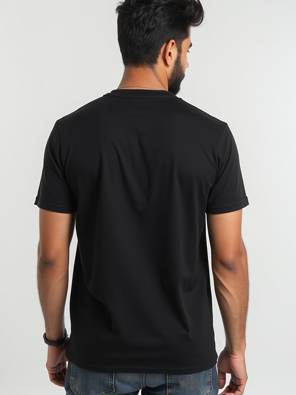 I'd Rather Be Gardening- Black Round Neck Gardening T-shirt