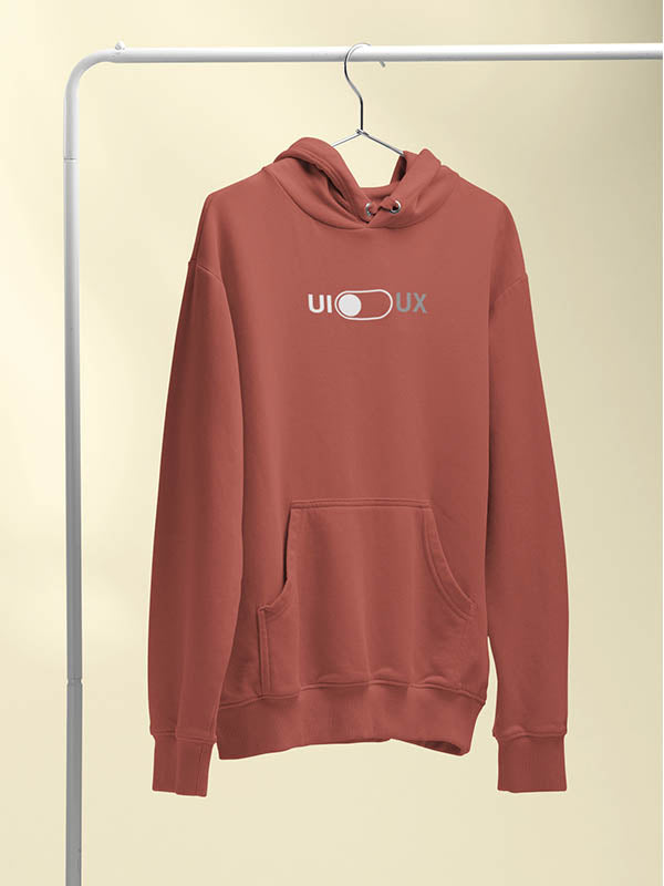 UI UX Switch- Coral UI UX Hoodie