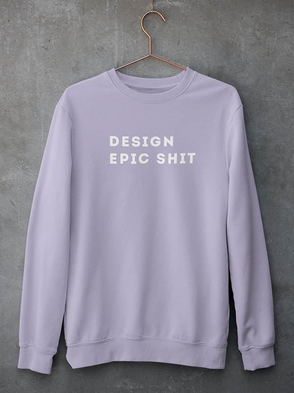Design Epic Shit- Lavender UI UX Sweatshirt