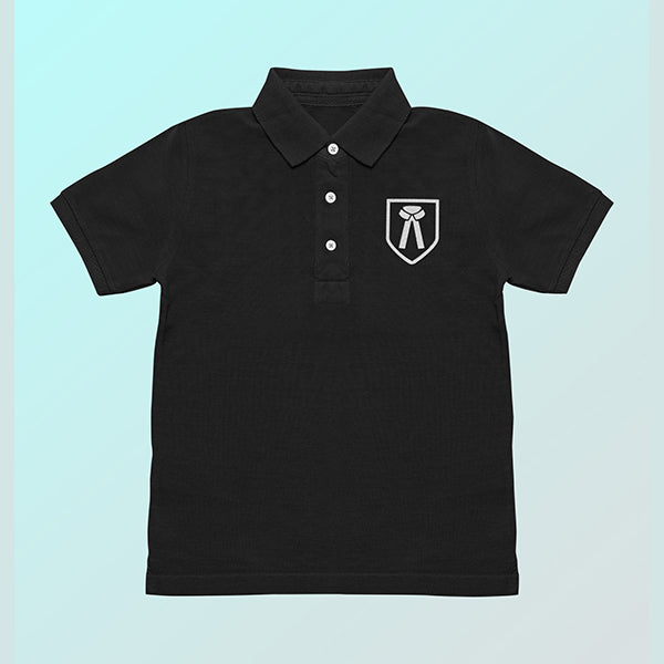 Advocate Icon- Black Lawyer Polo T-shirt