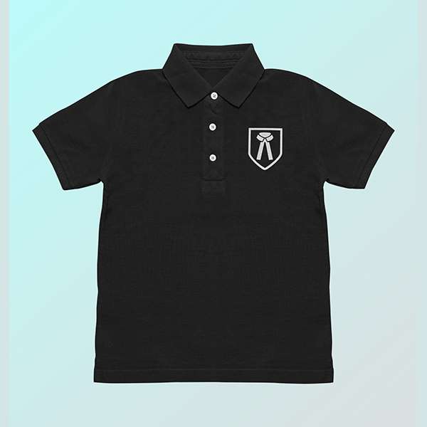 Advocate Icon- Black Lawyer Polo T-shirt