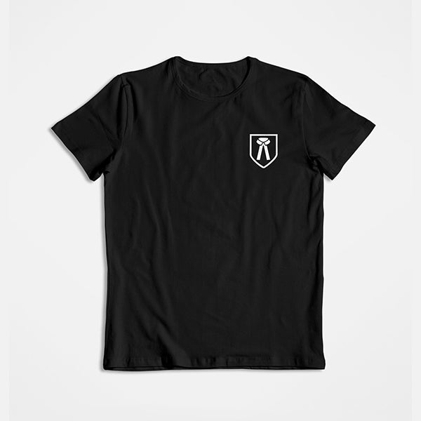Advocate Icon- Black Round Neck Lawyer T-shirt
