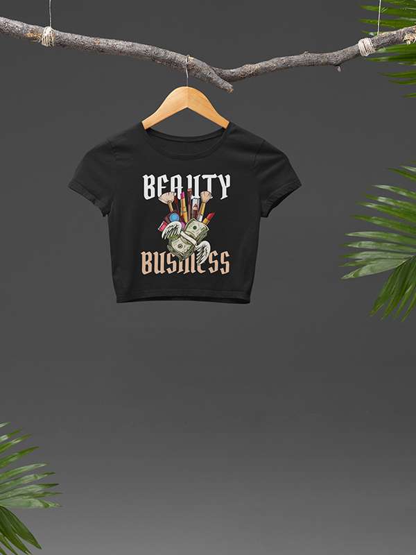 Beauty is my Business - Makeup Artist Crop Top