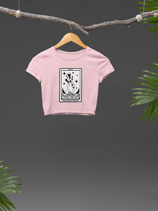 Makeup Artist Tarot - Makeup Artist Crop Top