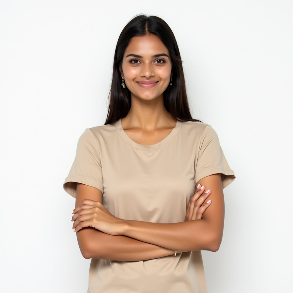 Beige - Monotone Unisex Tshirt - EOSS