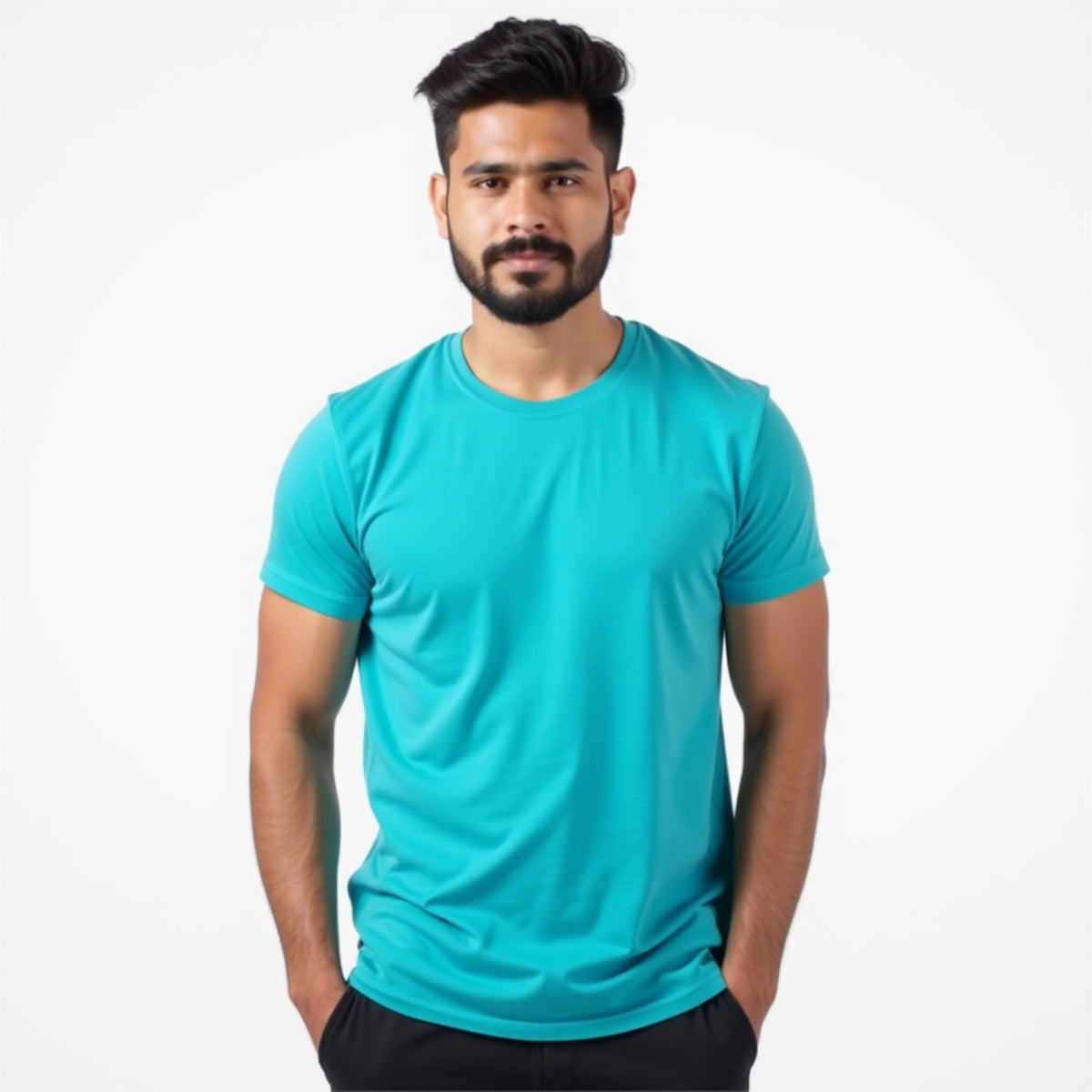 Cyan Blue - Monotone Unisex Tshirt - EOSS