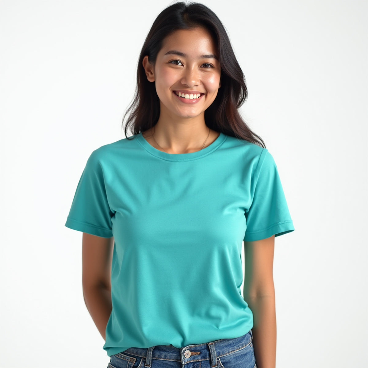 Cyan Blue - Monotone Unisex Tshirt - EOSS