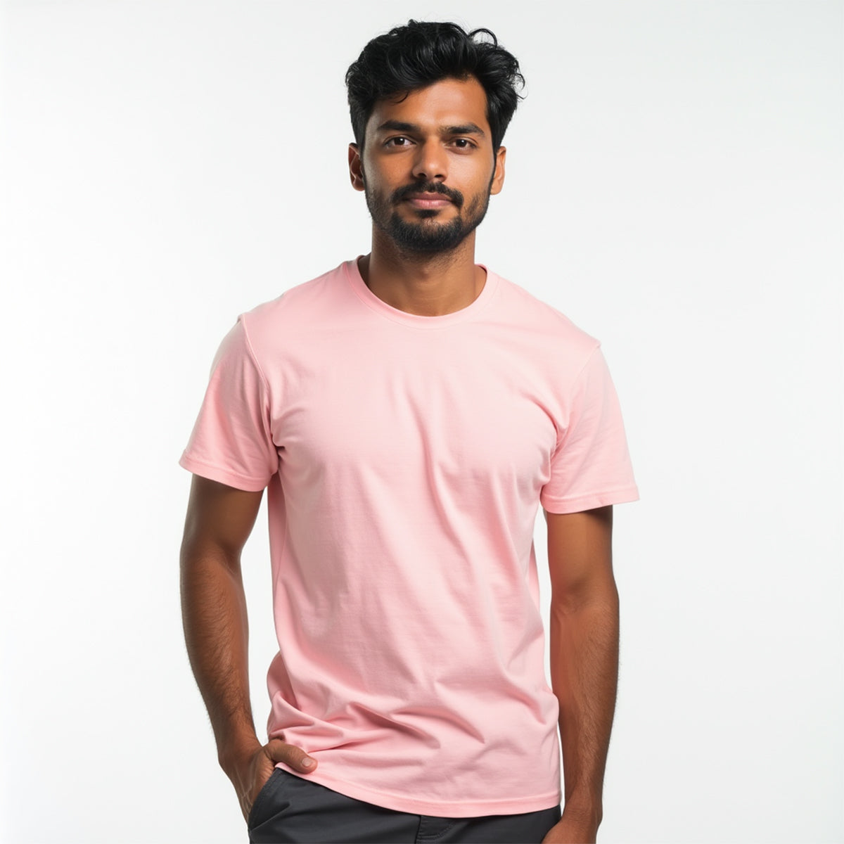 Light Pink - Monotone Unisex Tshirt - EOSS