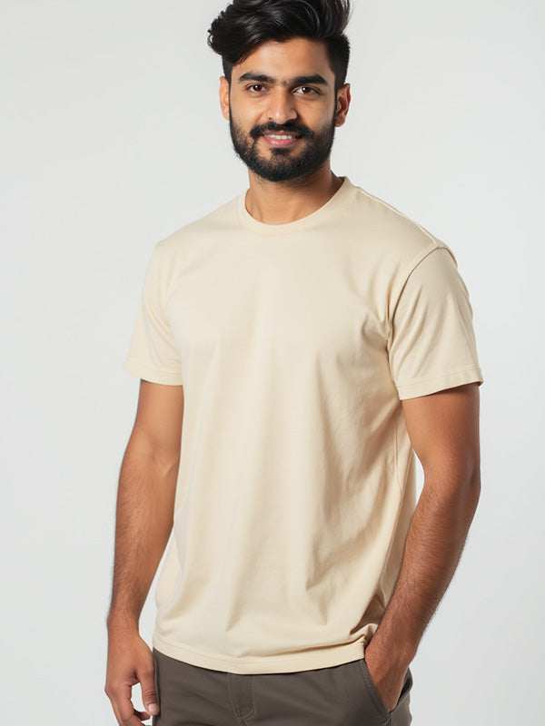 Beige - Monotone Unisex Tshirt