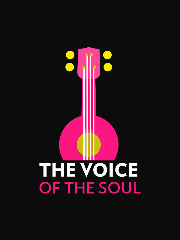 Voice of Soul - Black Round Neck Music T-shirt