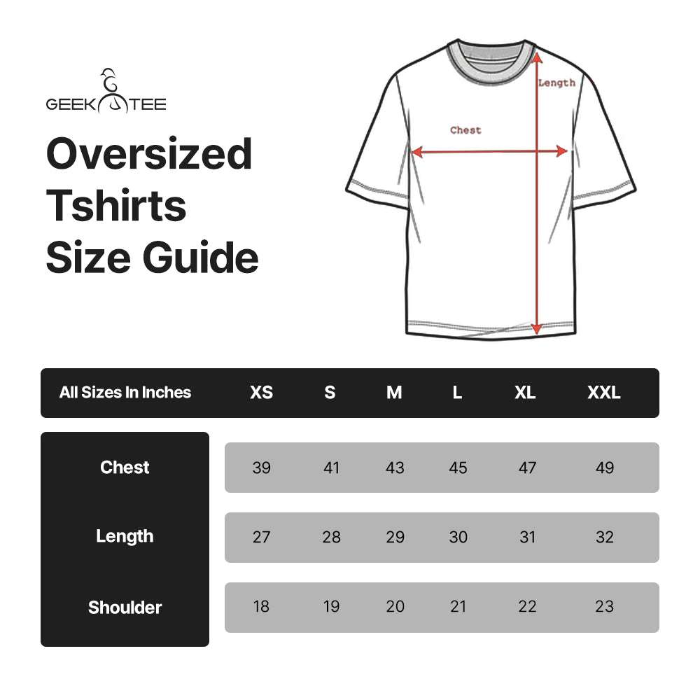 Problem Here - Black Corporate Oversized Tshirt