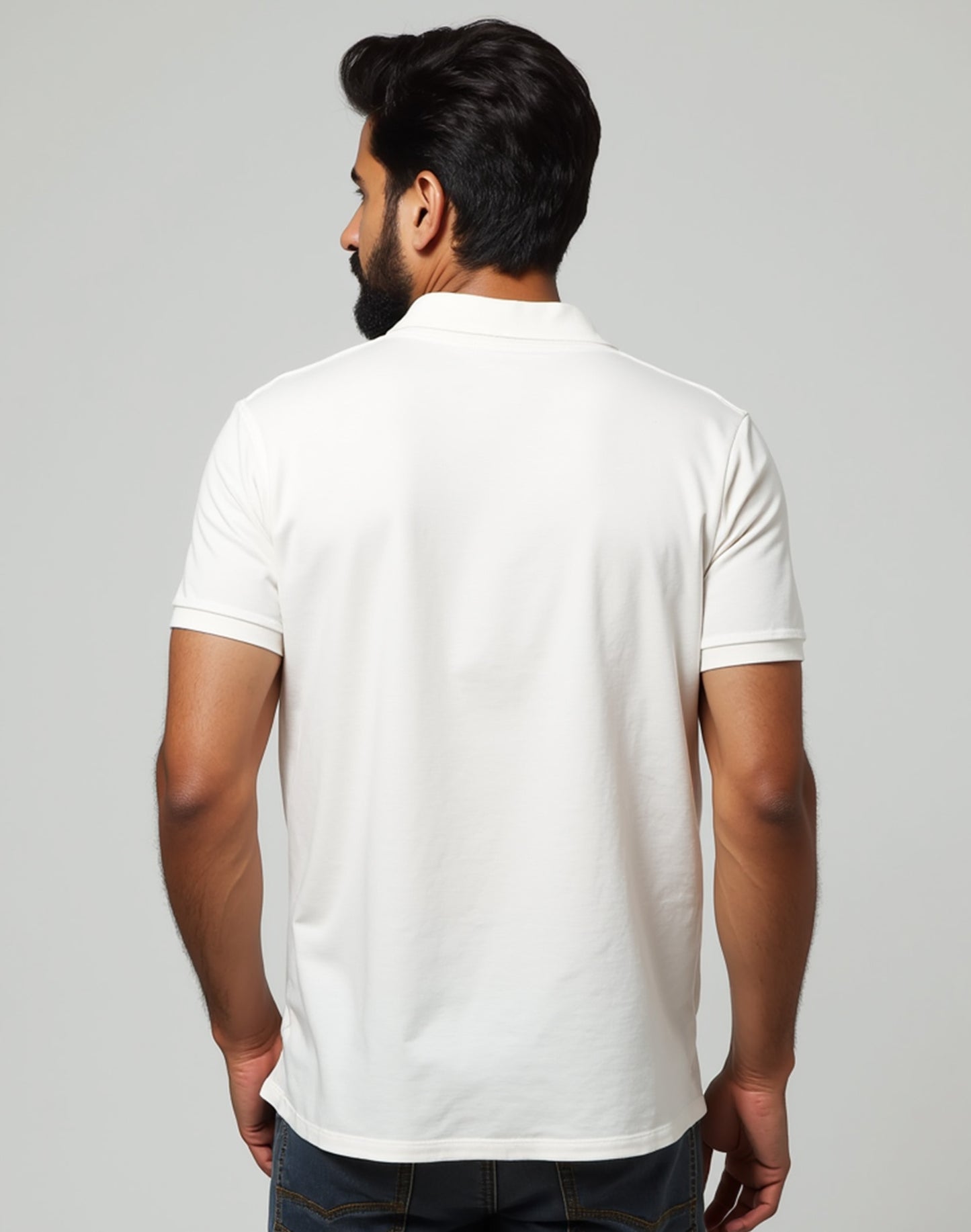 Advocate Logo Pocket- White Lawyer Polo T-shirt