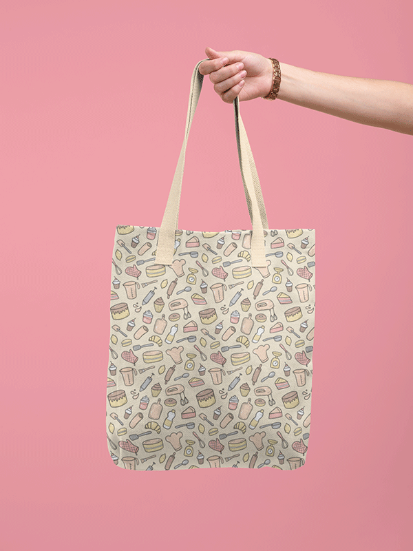 Baked All over Print 2 - Tote Bag - Baking Tote Bag