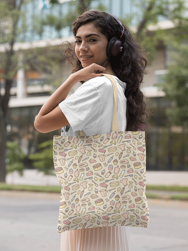 Baked All over Print 2 - Tote Bag - Baking Tote Bag