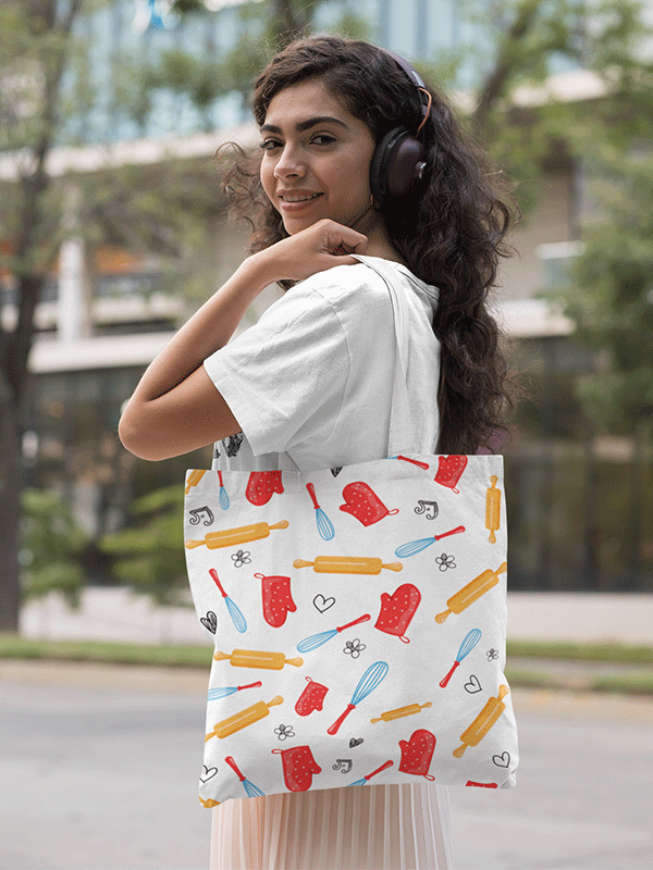 Baked All over Print 1 - Baking Tote Bag