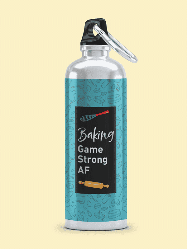 Baking game strong - Baking Sipper Bottle