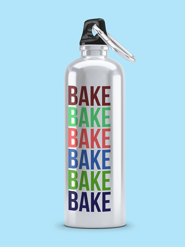 Bake Bake Bake - Baking Sipper Bottle