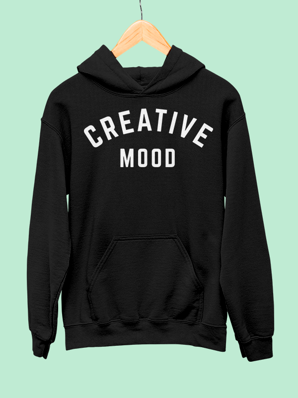 Creative Mood- Black UI UX / Design Hoodie