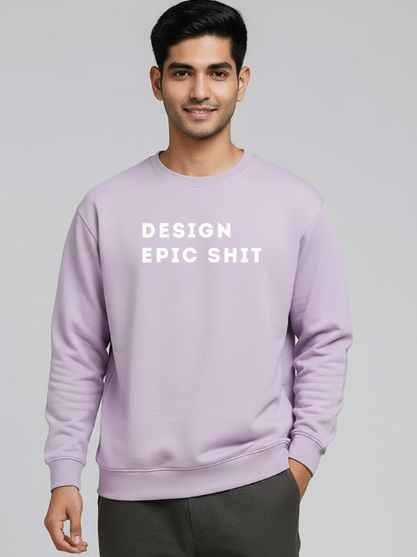 Design Epic Shit- Lavender UI UX Sweatshirt