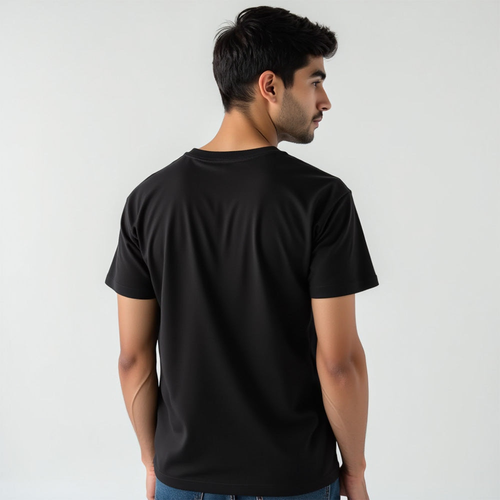 Writer Verified- Black Round Neck Writer T-shirt