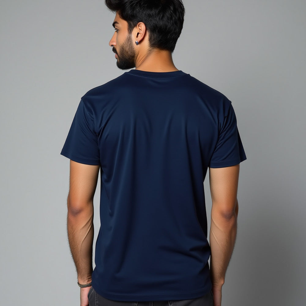 I am a Writer- Navy Blue Round Neck Writer T-shirt