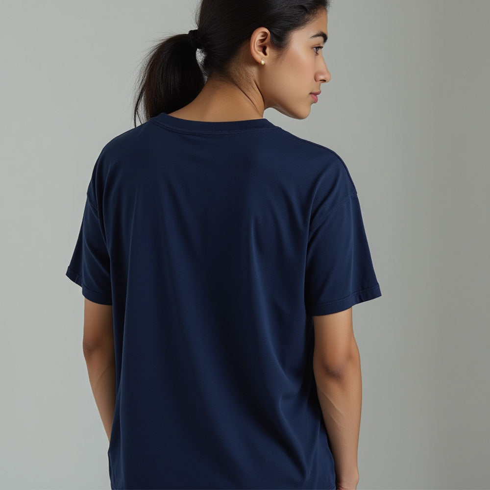 I am a Writer- Navy Blue Round Neck Writer T-shirt
