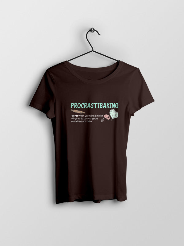 Procrastibaking - Baking Tshirt