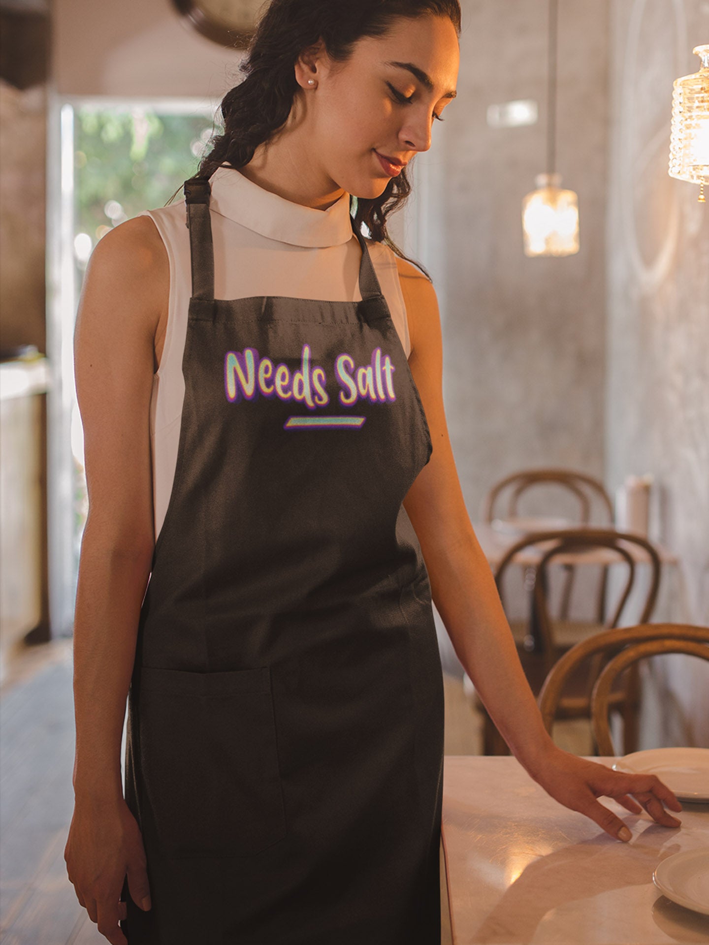 Needs Salt - Apron