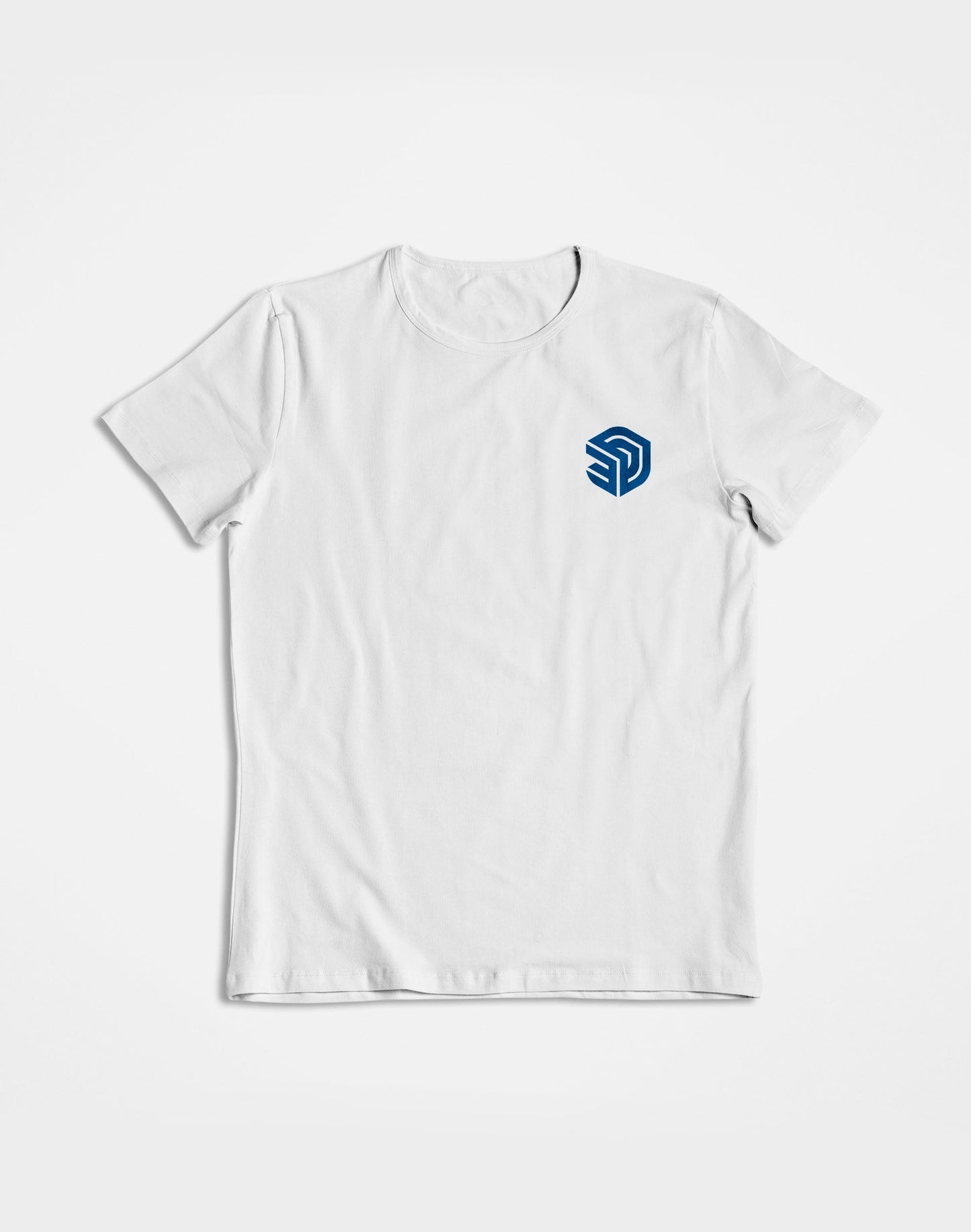 Sketchup Logo- White Round Neck Interior Designer T-shirt