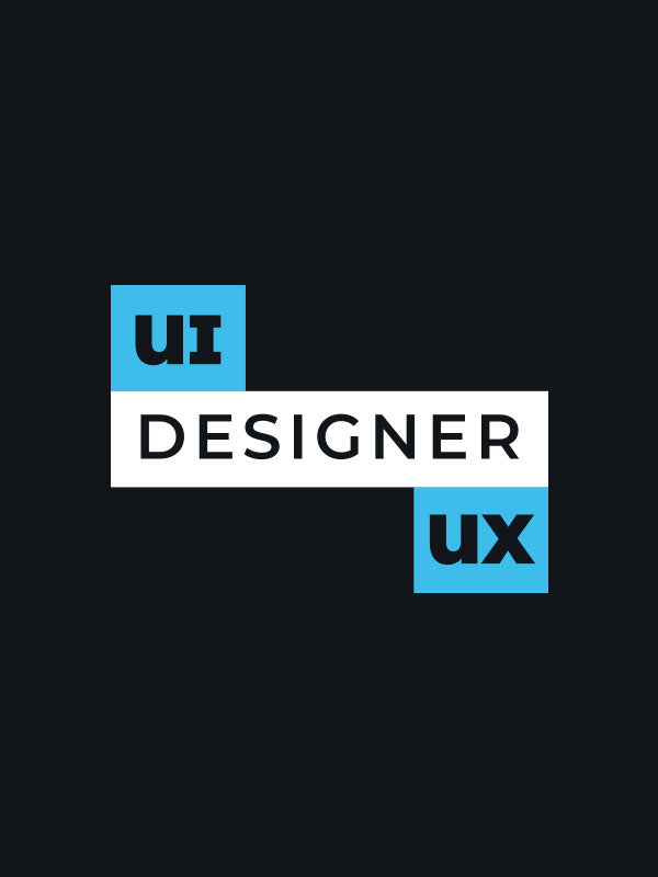 UI UX Designer Tshirt- Navy Blue Round Neck UI UX T-shirt