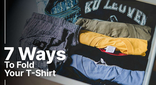 7 Ways To Fold Your T-Shirt - No. 6 Is Very Interesting