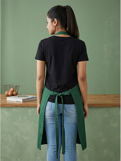 Baked with Love - Bottle Green Apron