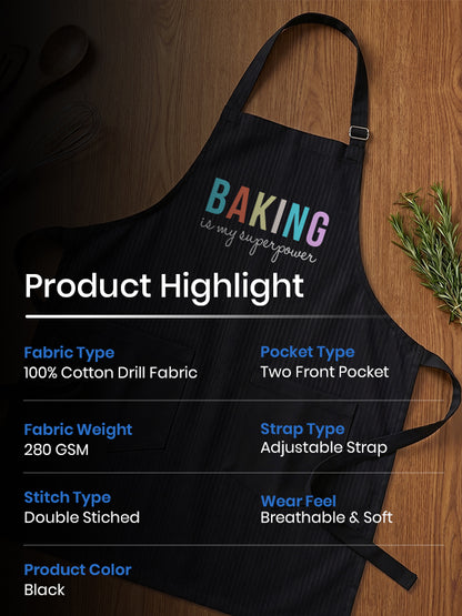 Baking is My Superpower - Apron
