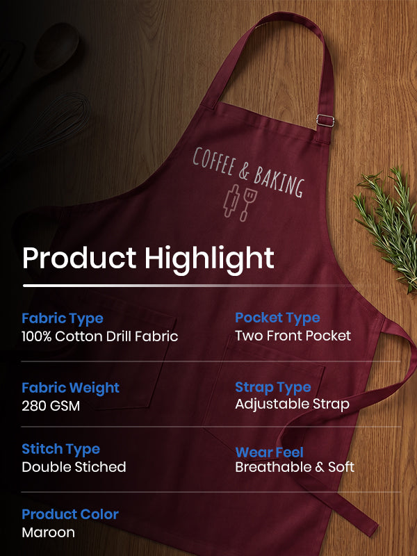Coffee & Baking - Apron