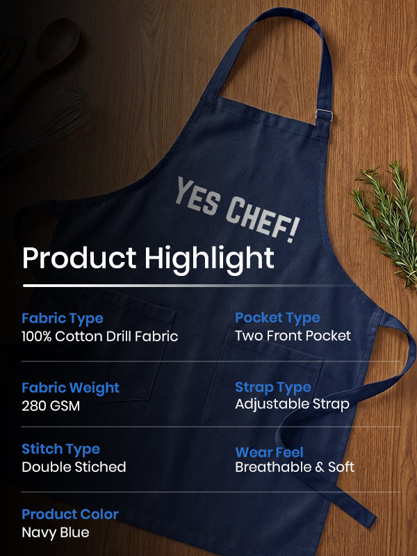 Yes Chef - Apron