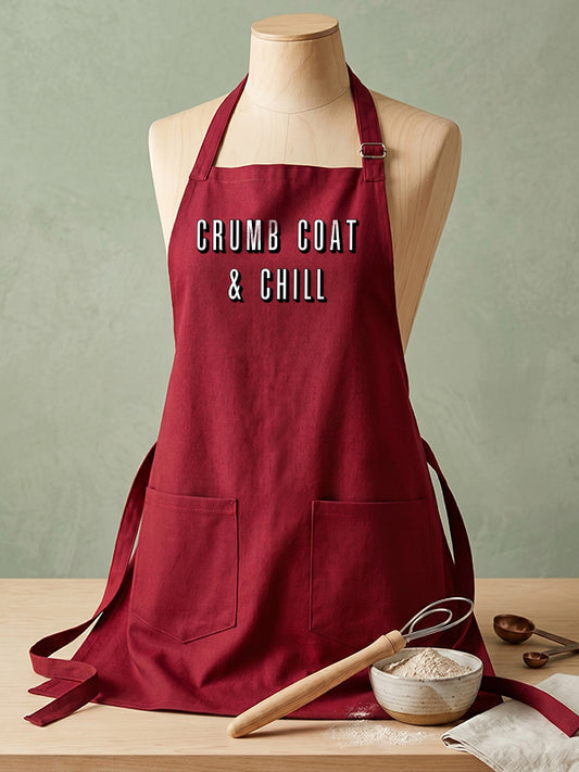 Crumb Coat & Chill- Red Apron
