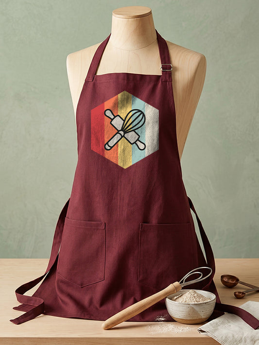 Chef Vintage - Maroon Apron